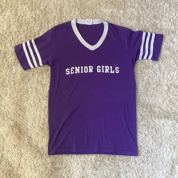 Vintage Style Highschool Senior Jersey Tee - Picture 1 of 2